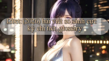 12bet (2026) bài viết so sánh cực kỳ chi tiết, glossary