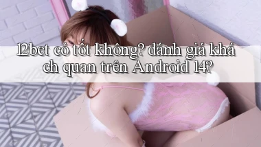 12bet có tốt không đánh giá khách quan trên Android 14