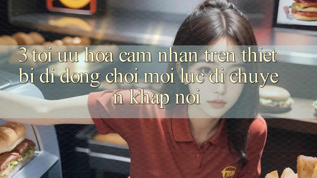 3. Tối Ưu Hóa Cảm nhận Trên Thiết Bị Di Động: Chơi Mọi Lúc, Di chuyển Khắp nơi 3. Tối Ưu Hóa Cảm nhận Trên Thiết Bị Di Động: Chơi Mọi Lúc, Di chuyển Khắp nơi