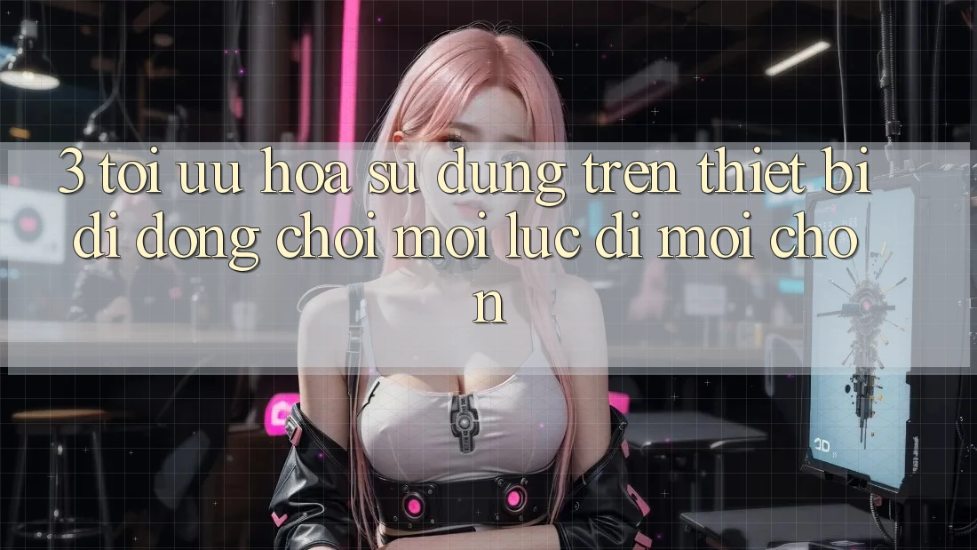 3. Tối Ưu Hóa Sử dụng Trên Thiết Bị Di Động: Chơi Mọi Lúc, Đi Mọi chốn 3. Tối Ưu Hóa Sử dụng Trên Thiết Bị Di Động: Chơi Mọi Lúc, Đi Mọi chốn