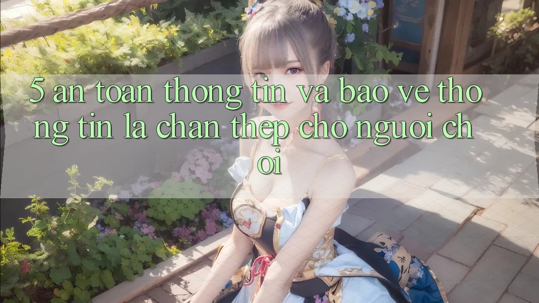 5. An Toàn Thông Tin Và Bảo vệ thông tin: Lá Chắn Thép Cho Người Chơi