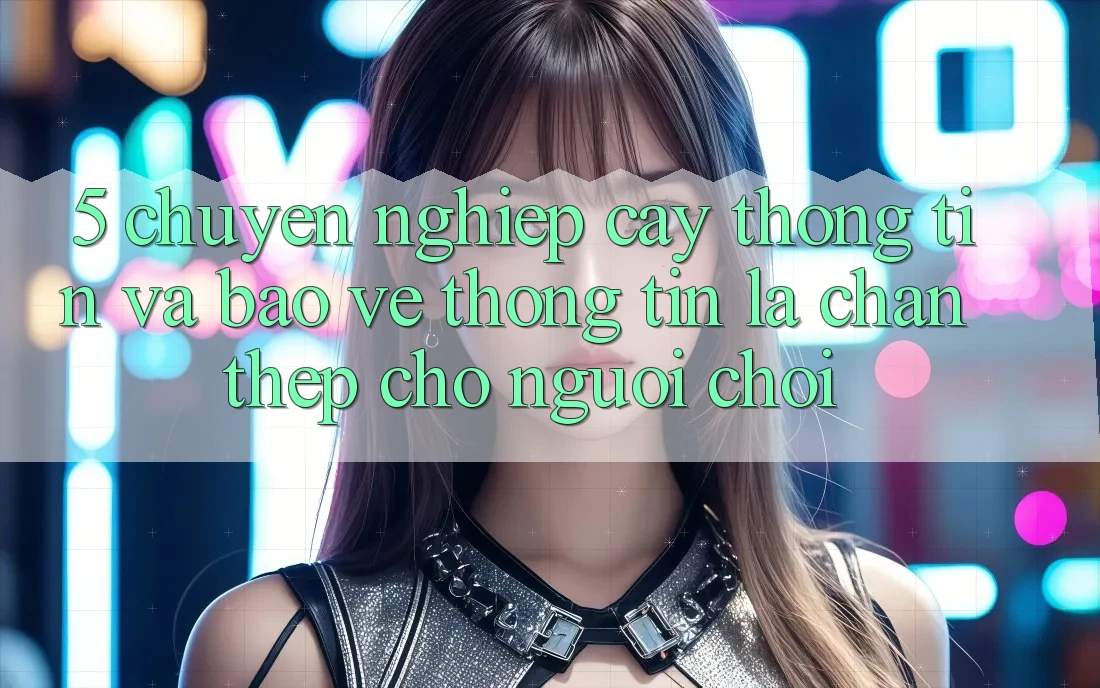 5. Chuyên nghiệp cậy Thông Tin Và Bảo vệ thông tin: Lá Chắn Thép Cho Người Chơi