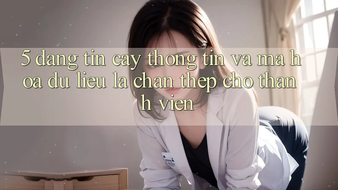 5. Đáng tin cậy Thông Tin Và Mã hóa dữ liệu: Lá Chắn Thép Cho Thành viên 5. Đáng tin cậy Thông Tin Và Mã hóa dữ liệu: Lá Chắn Thép Cho Thành viên
