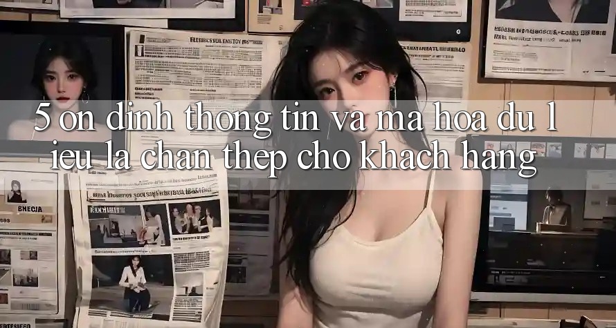5. Ổn định Thông Tin Và Mã hóa dữ liệu: Lá Chắn Thép Cho Khách hàng