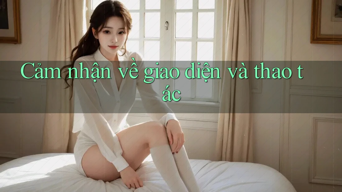 Cảm nhận về giao diện và thao tác Cảm nhận về giao diện và thao tác