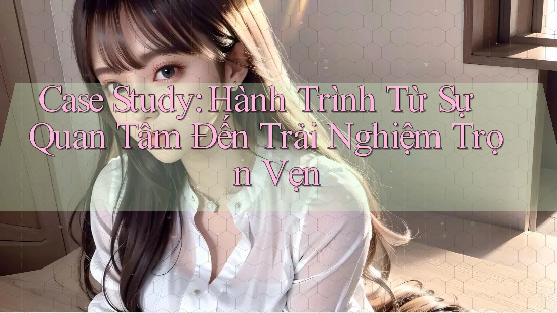Case Study: Hành Trình Từ Sự Quan Tâm Đến Trải Nghiệm Trọn Vẹn Case Study: Hành Trình Từ Sự Quan Tâm Đến Trải Nghiệm Trọn Vẹn