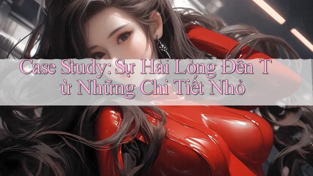 Case Study: Sự Hài Lòng Đến Từ Những Chi Tiết Nhỏ