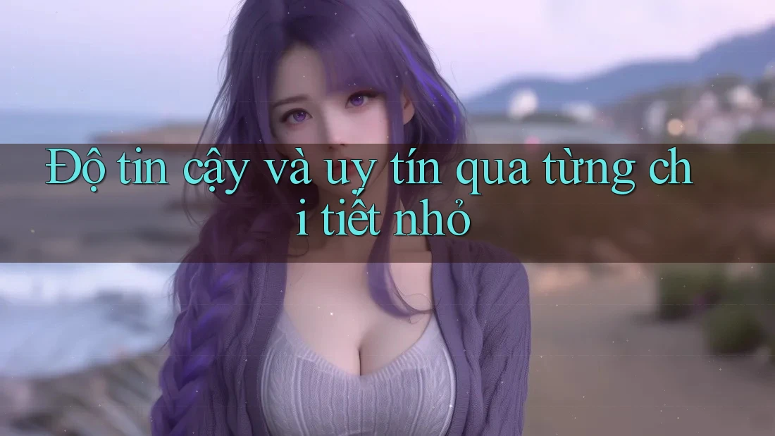 Độ tin cậy và uy tín qua từng chi tiết nhỏ Độ tin cậy và uy tín qua từng chi tiết nhỏ