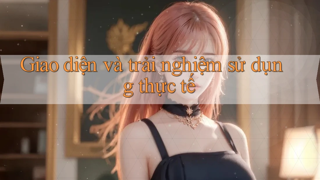 Giao diện và trải nghiệm sử dụng thực tế Giao diện và trải nghiệm sử dụng thực tế