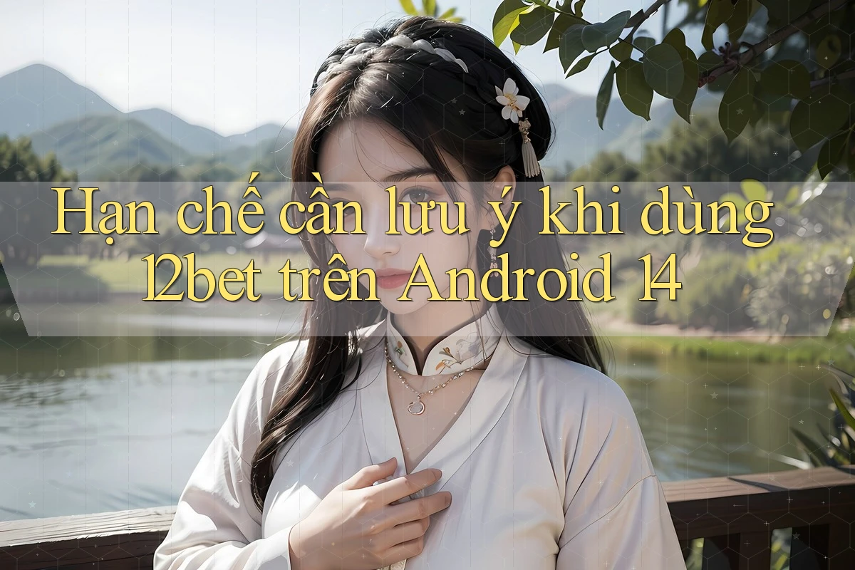 Hạn chế cần lưu ý khi dùng 12bet trên Android 14 Hạn chế cần lưu ý khi dùng 12bet trên Android 14