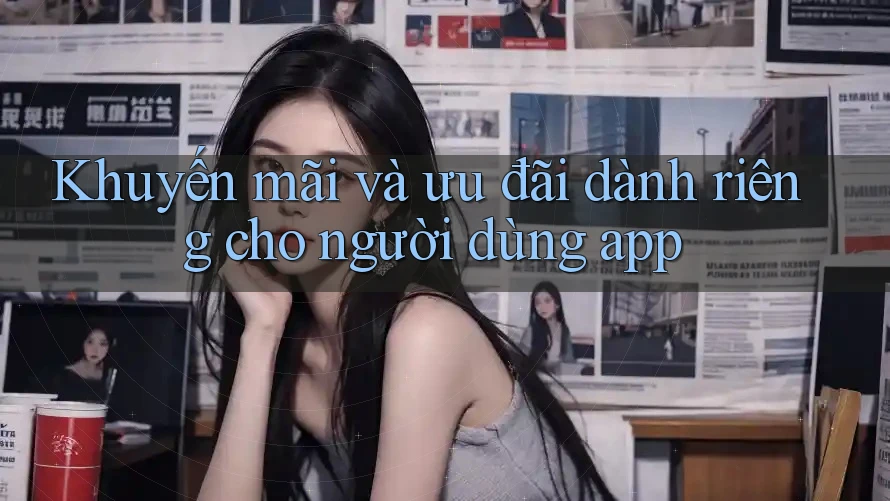 Khuyến mãi và ưu đãi dành riêng cho người dùng app Khuyến mãi và ưu đãi dành riêng cho người dùng app