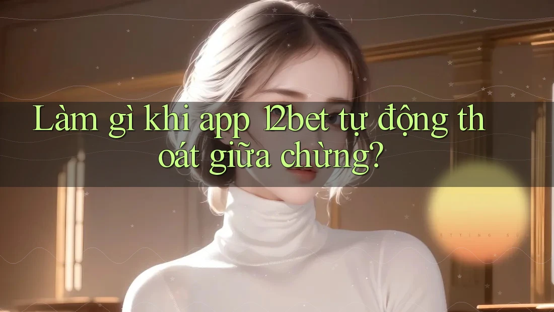 Làm gì khi app 12bet tự động thoát giữa chừng? Làm gì khi app 12bet tự động thoát giữa chừng?