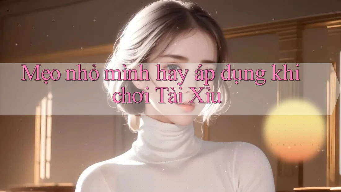 Mẹo nhỏ mình hay áp dụng khi chơi Tài Xỉu Mẹo nhỏ mình hay áp dụng khi chơi Tài Xỉu