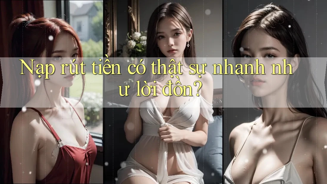 Nạp rút tiền có thật sự nhanh như lời đồn?