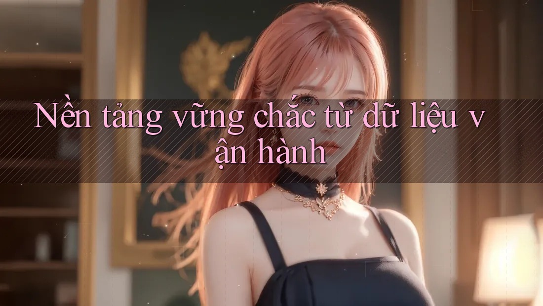 Nền tảng vững chắc từ dữ liệu vận hành Nền tảng vững chắc từ dữ liệu vận hành