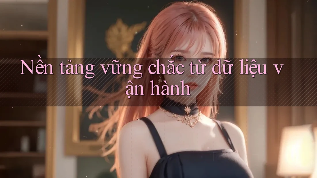 Nền tảng vững chắc từ dữ liệu vận hành