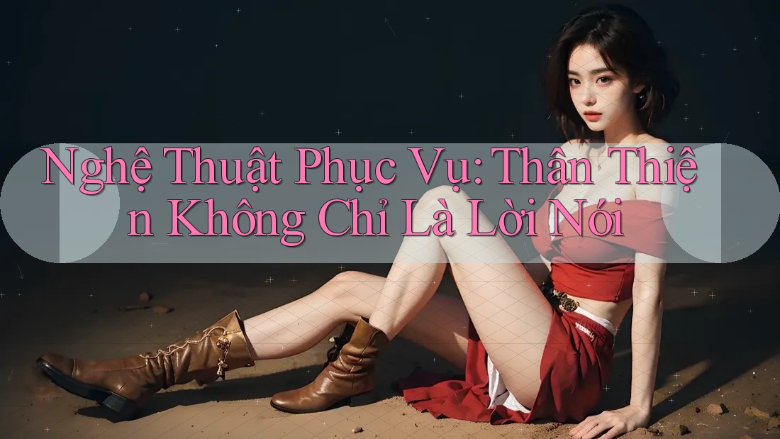 Nghệ Thuật Phục Vụ: Thân Thiện Không Chỉ Là Lời Nói