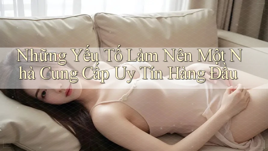 Những Yếu Tố Làm Nên Một Nhà Cung Cấp Uy Tín Hàng Đầu Những Yếu Tố Làm Nên Một Nhà Cung Cấp Uy Tín Hàng Đầu
