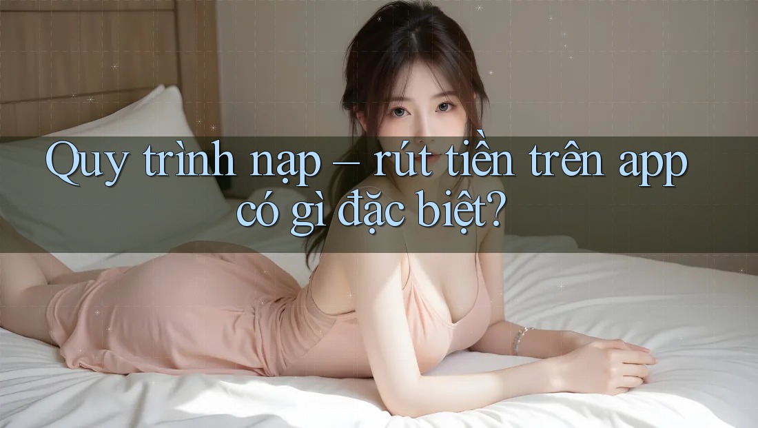 Quy trình nạp – rút tiền trên app có gì đặc biệt? Quy trình nạp – rút tiền trên app có gì đặc biệt?