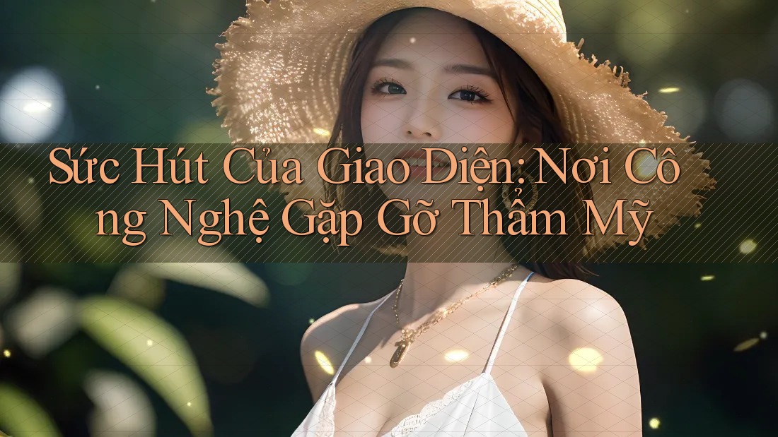Sức Hút Của Giao Diện: Nơi Công Nghệ Gặp Gỡ Thẩm Mỹ