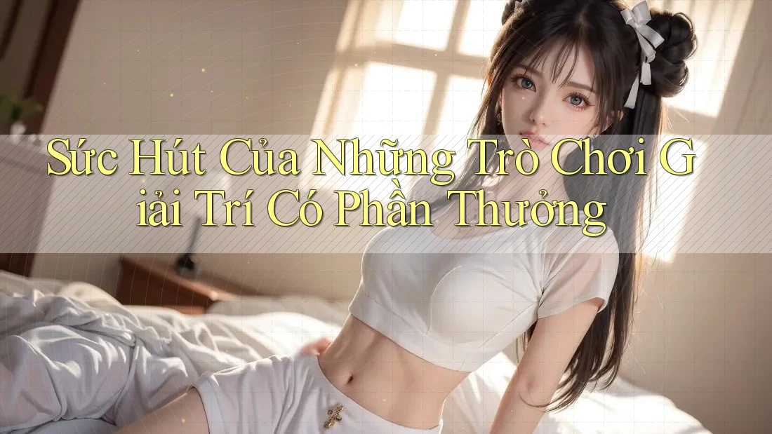 Sức Hút Của Những Trò Chơi Giải Trí Có Phần Thưởng
