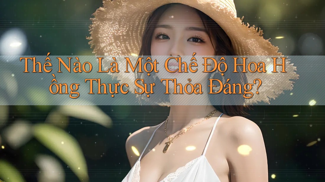 Thế Nào Là Một Chế Độ Hoa Hồng Thực Sự Thỏa Đáng? Thế Nào Là Một Chế Độ Hoa Hồng Thực Sự Thỏa Đáng?