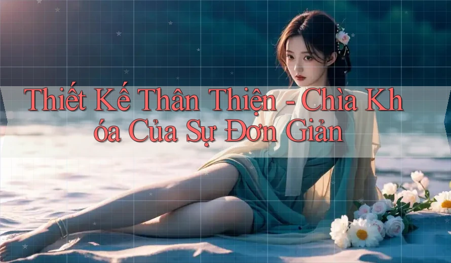 Thiết Kế Thân Thiện - Chìa Khóa Của Sự Đơn Giản