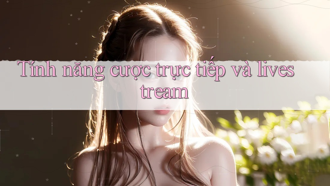 Tính năng cược trực tiếp và livestream