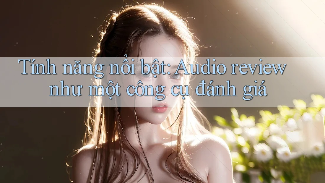 Tính năng nổi bật: Audio review như một công cụ đánh giá