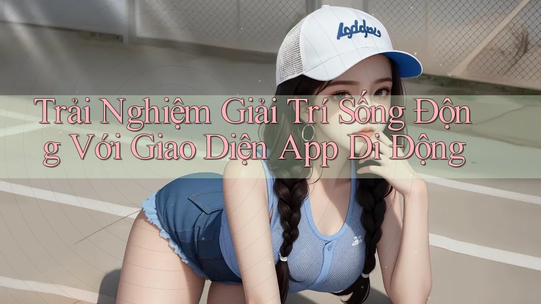Trải Nghiệm Giải Trí Sống Động Với Giao Diện App Di Động Trải Nghiệm Giải Trí Sống Động Với Giao Diện App Di Động