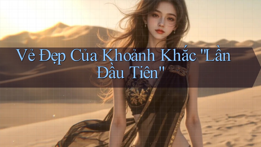 Vẻ Đẹp Của Khoảnh Khắc “Lần Đầu Tiên”