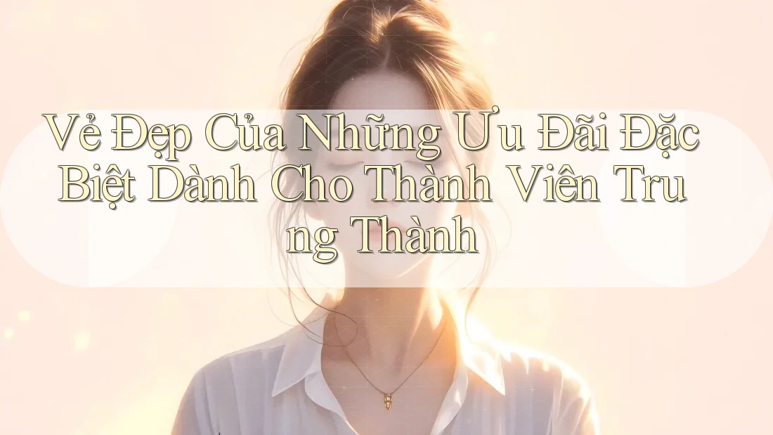 Vẻ Đẹp Của Những Ưu Đãi Đặc Biệt Dành Cho Thành Viên Trung Thành Vẻ Đẹp Của Những Ưu Đãi Đặc Biệt Dành Cho Thành Viên Trung Thành